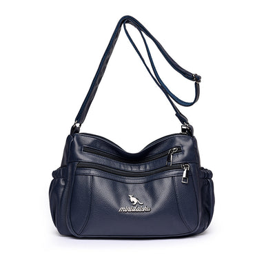 New Simple And Versatile Shoulder Large Capacity Multi Compartment Cross Body Bag