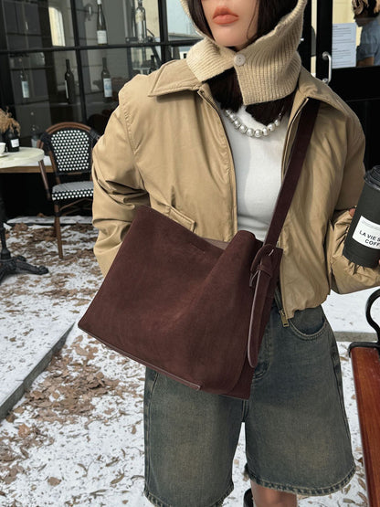 New Advanced Matte Leather Tote Bag Women