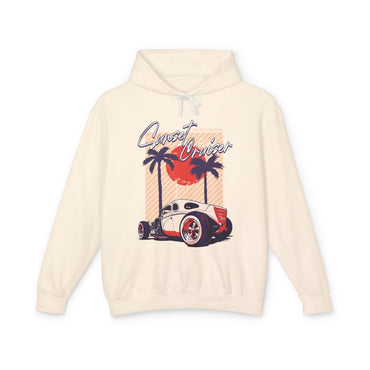 Sunset Cruisher  Lightweight Hooded Sweatshirt