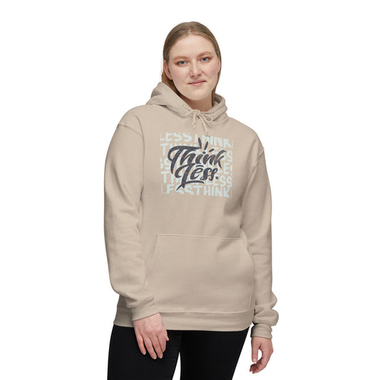 Think Less Poster Sweatshirt, Made in US