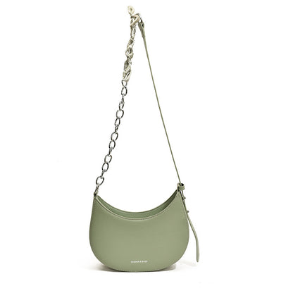 Simple All-match Retro Fashion Shoulder Trendy Small Saddle Bag