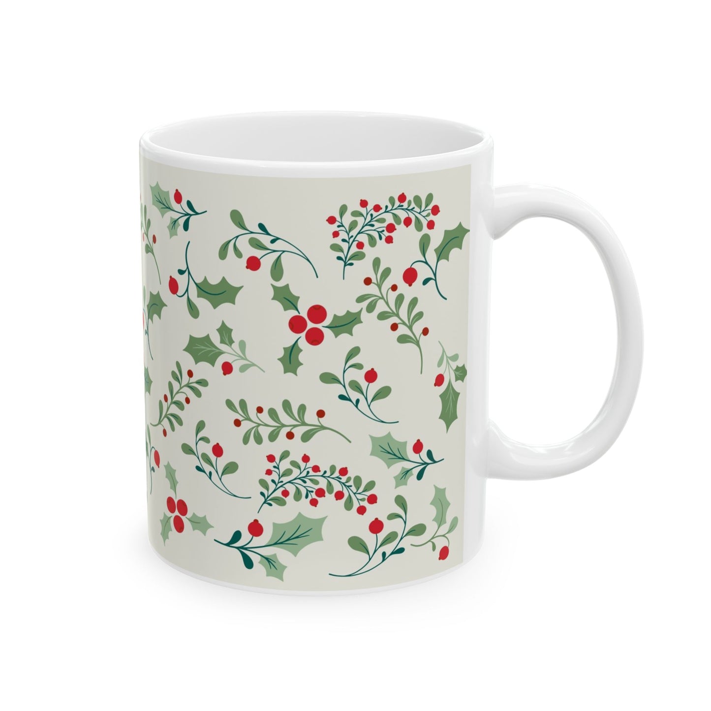 Xmas Ceramic Mug, (11oz, 15oz)