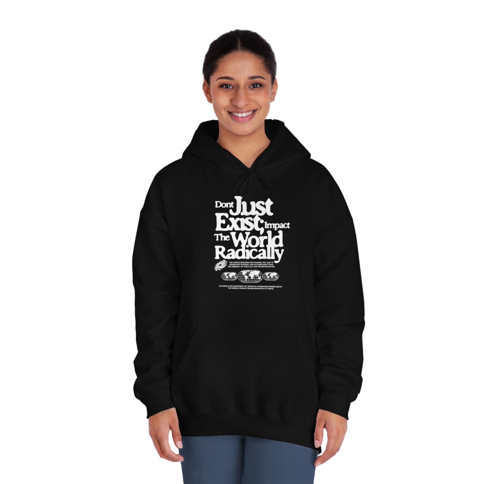 Impact the World Streetwear  DryBlend® Hooded Sweatshirt