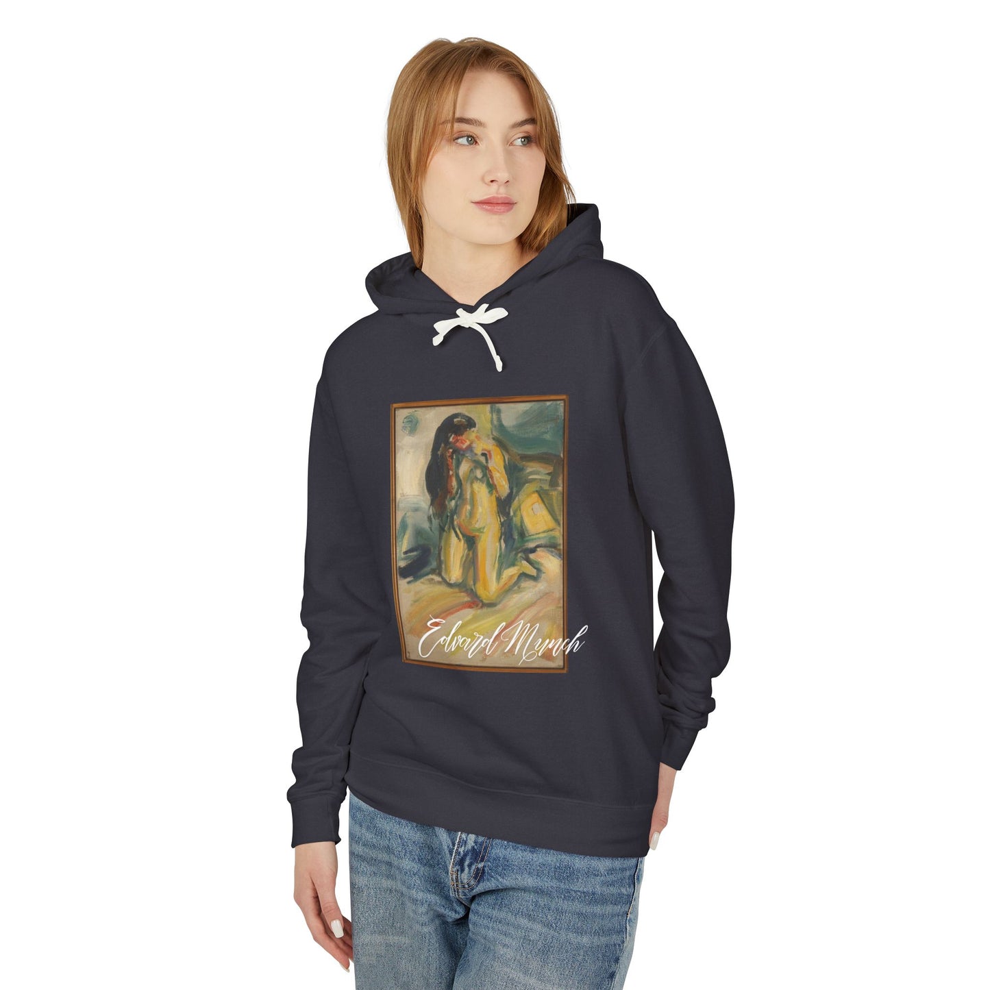 Edvard  Munch  Hooded Sweatshirt