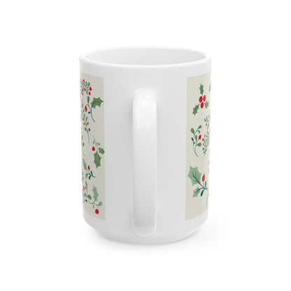 Xmas Ceramic Mug, (11oz, 15oz)