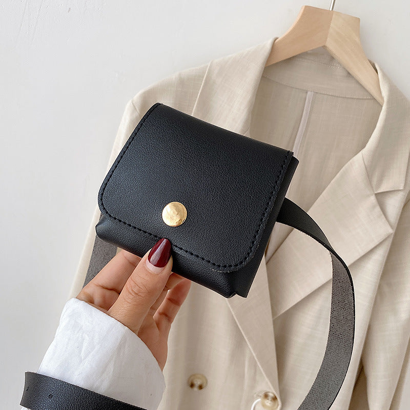 Vintage Belt Buckle Mini Baby Chest Bag