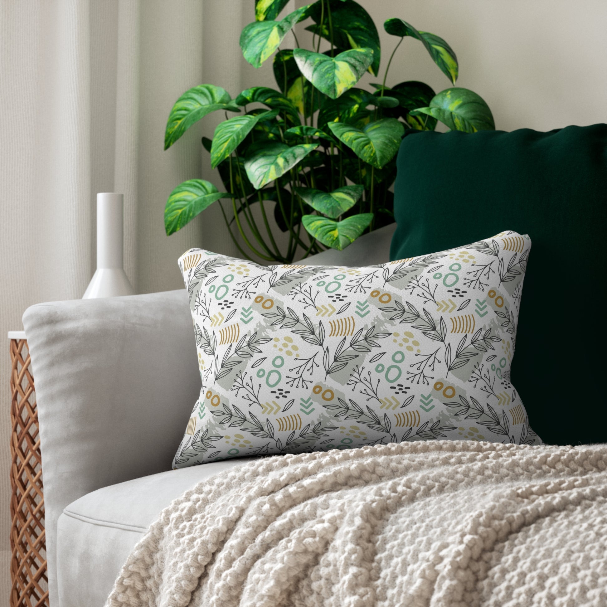 Art Hand Lumbar Pillow