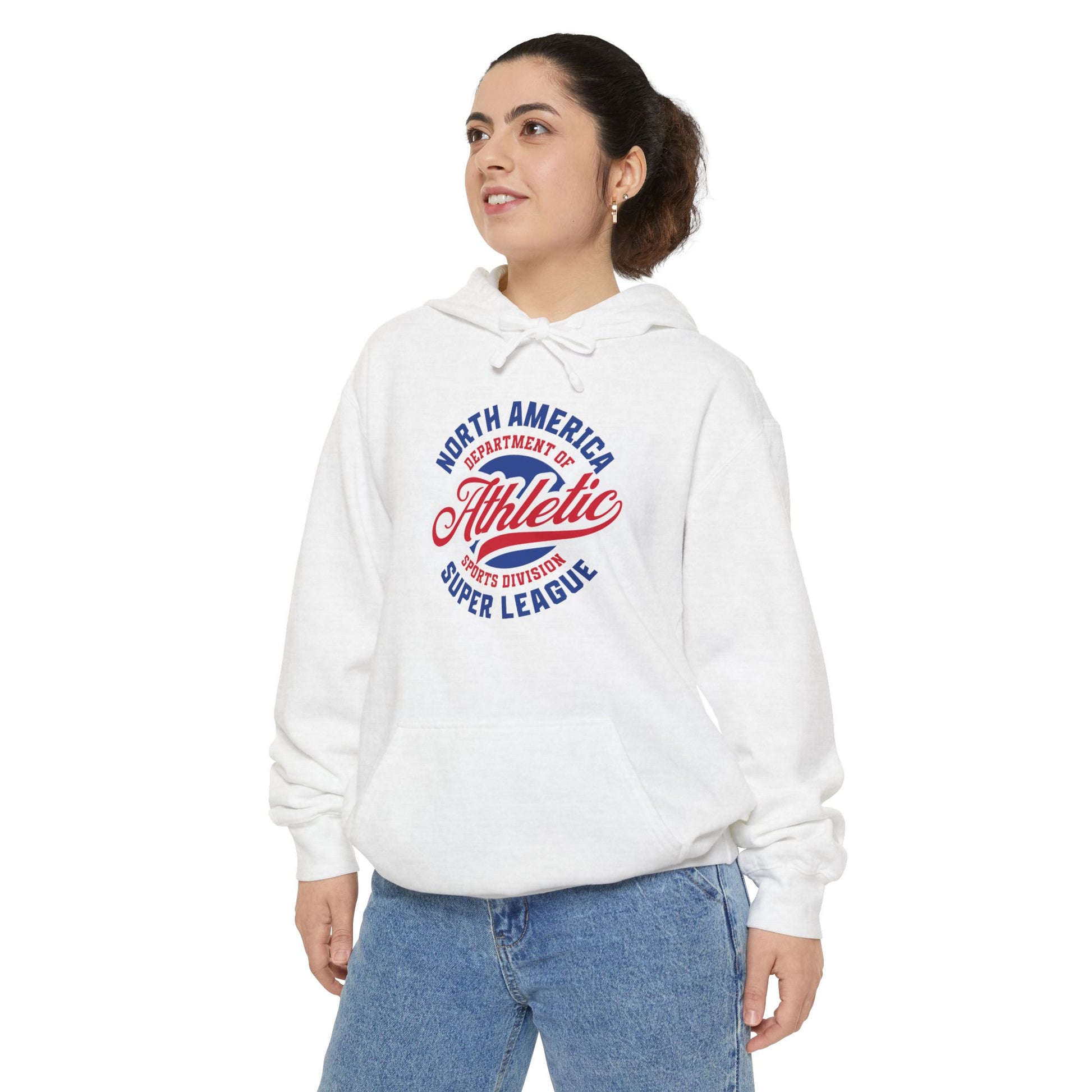 Athletic  Garment-Dyed Hoodie