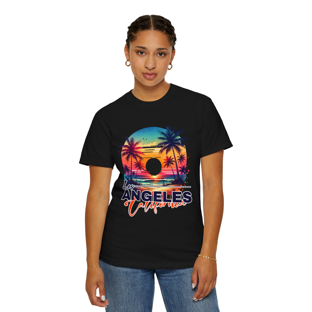 Los Angeles California Garment-Dyed T-shirt