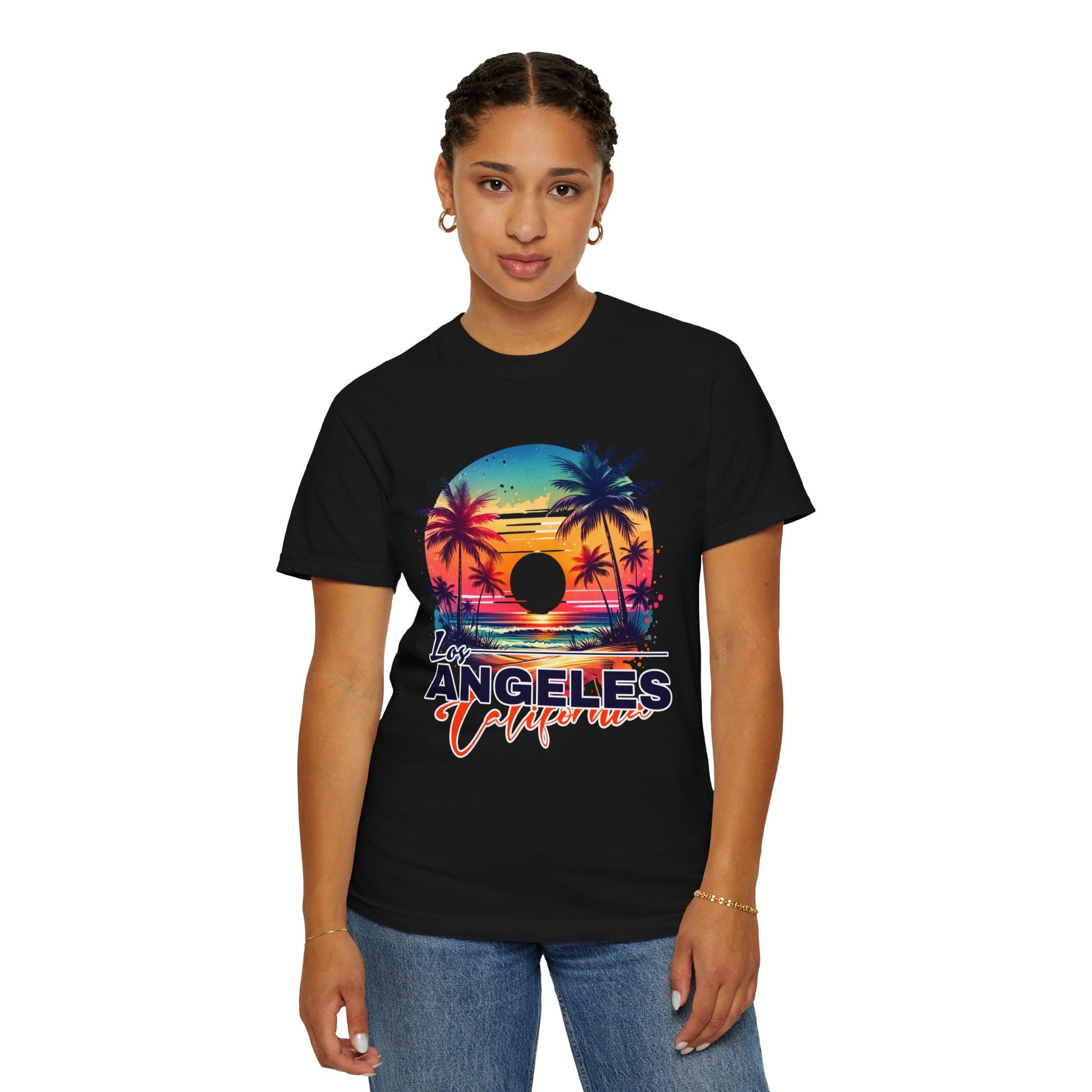 Los Angeles California Garment-Dyed T-shirt