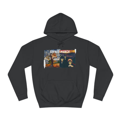 edvard munch Unisex College Hoodie