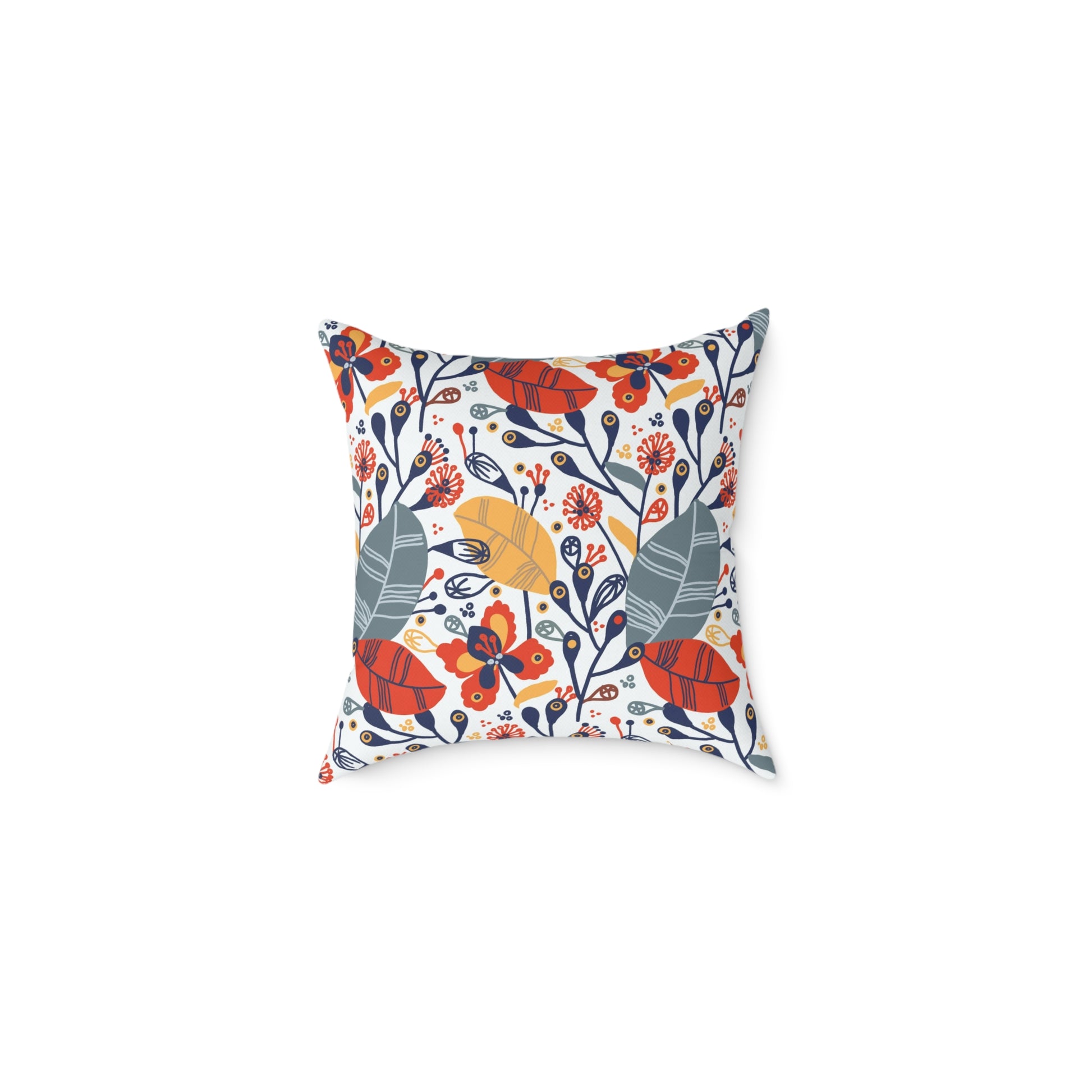 Canvas Pillow Exotic Flowers