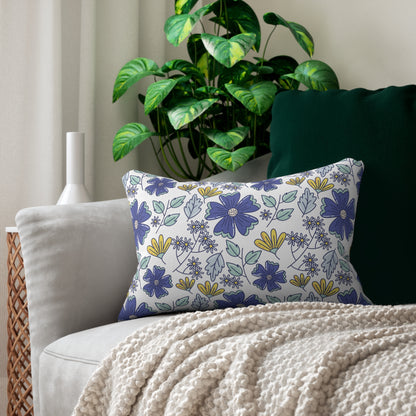 Floral Lumbar Pillow