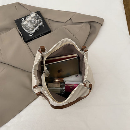 Women's Shoulder Underarm Tote Large Capacity Simple Commuter Bag