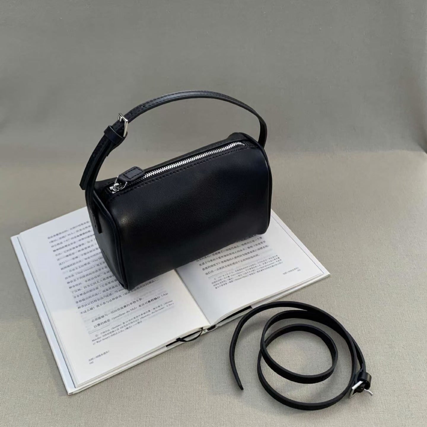 Suede Underarm Mini Small Handbag