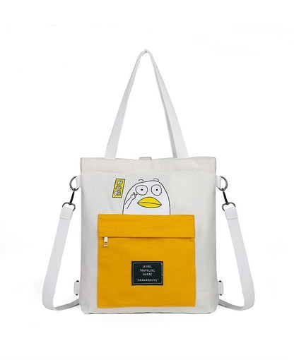 Korean Canvas Messenger Handbag Student Shoulders