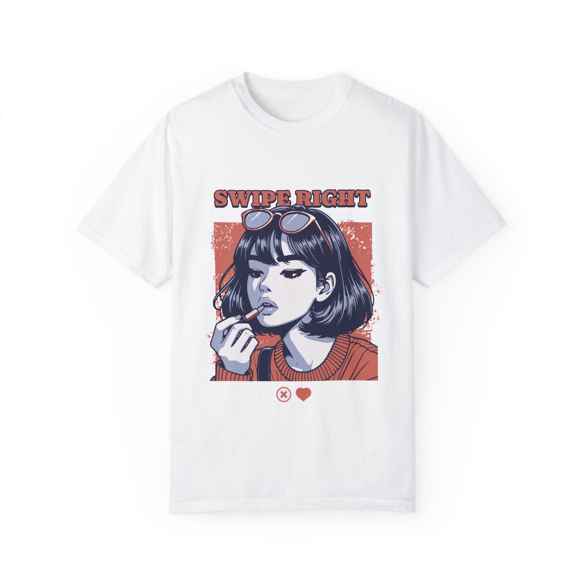 Swipe Right  Garment-Dyed T-shirt
