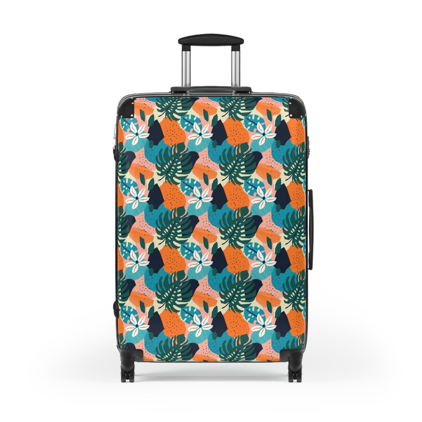 Graphic Leaf Suitcase