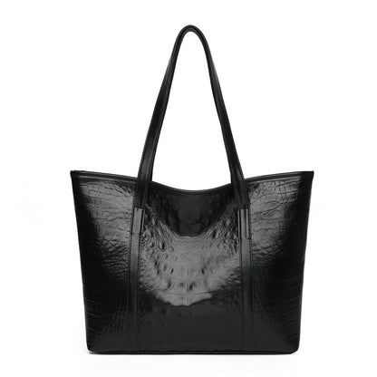 Women's Soft Leather Portable Large Capacity Shoulder Bag