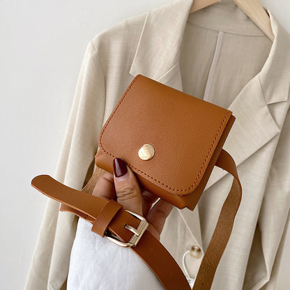 Vintage Belt Buckle Mini Baby Chest Bag