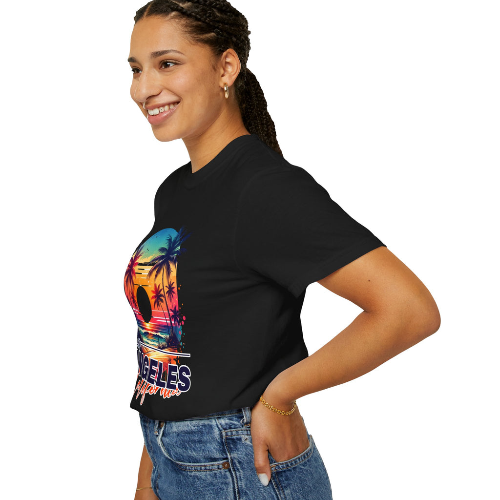Los Angeles California Garment-Dyed T-shirt