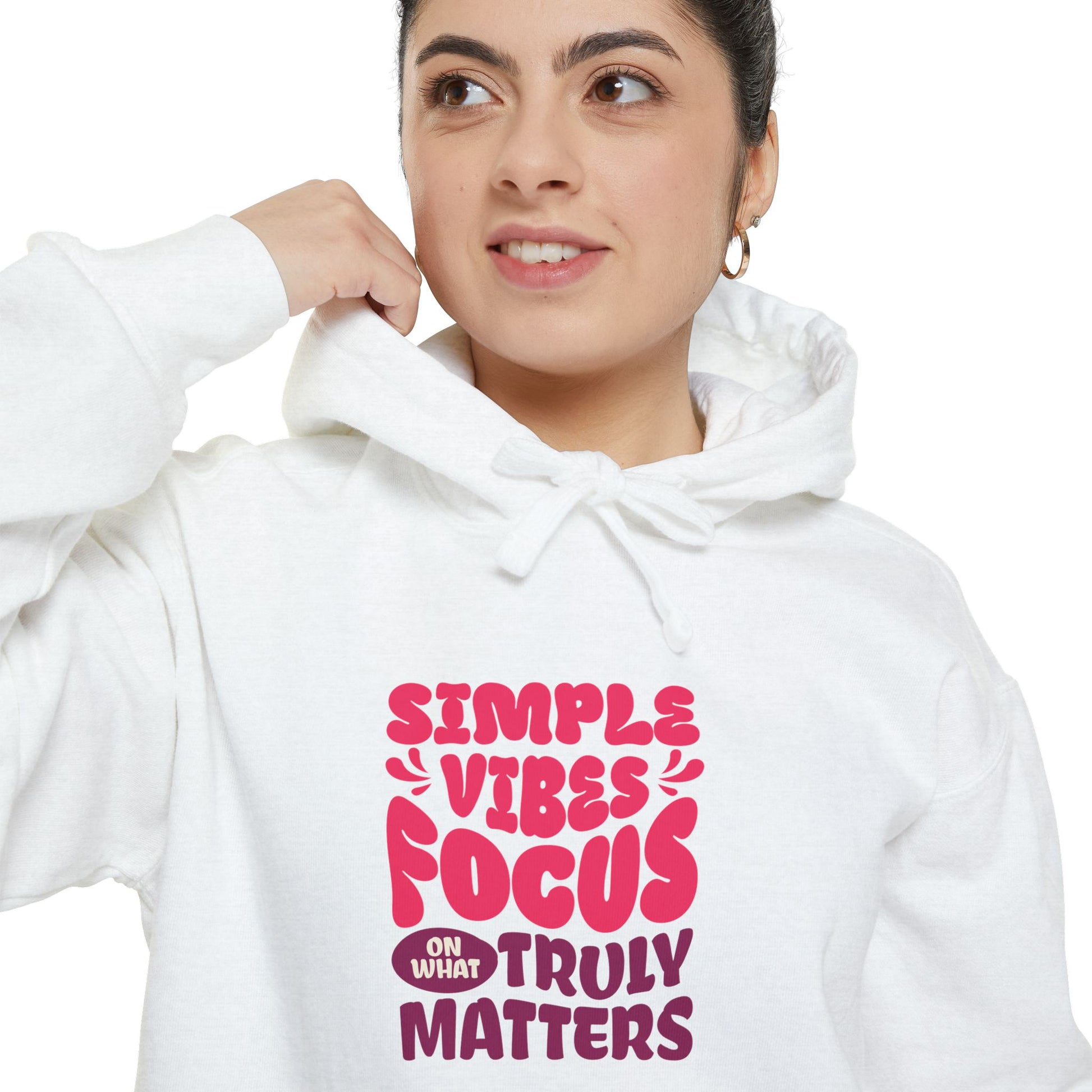 Simple Vibes Garment-Dyed Hoodie