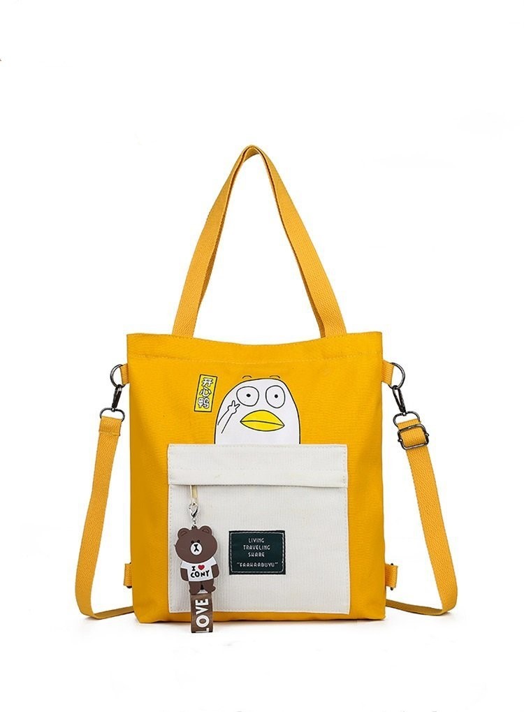 Korean Canvas Messenger Handbag Student Shoulders