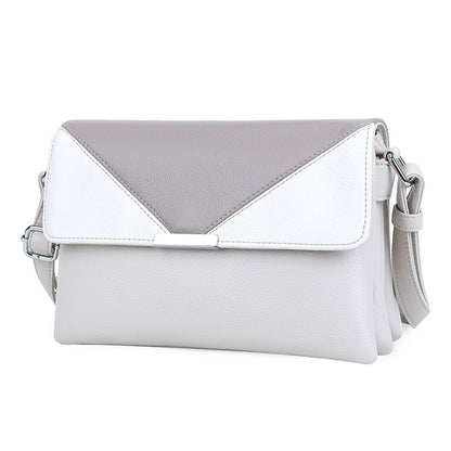 Contrast Color Small Square Box Fashion Shoulder Bag