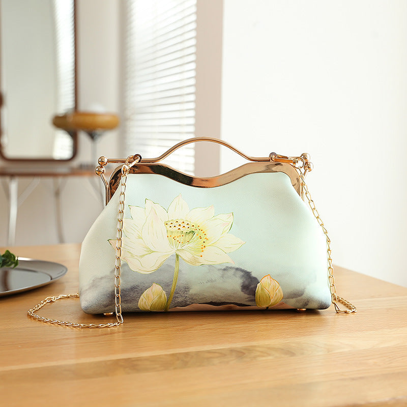 High-end Ethnic Style Tote Clutch Bag Women