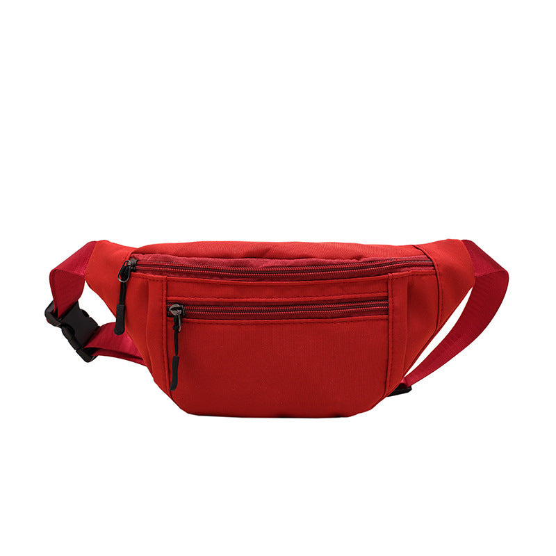 Sport Casual Shoulder Multi-layer Mobile Phone Waist Bag