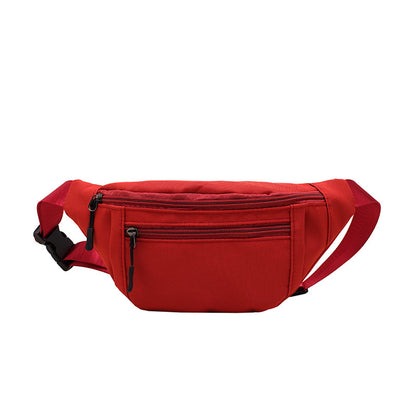 Sport Casual Shoulder Multi-layer Mobile Phone Waist Bag