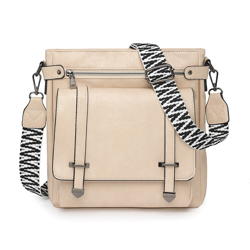 Women's Shoulder Personality Large Capacity Multi-pocket Bucket Bag