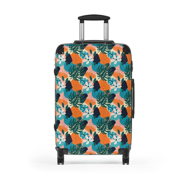 Graphic Leaf Suitcase