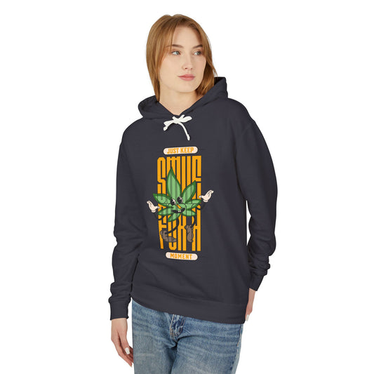 Keep Smile For A Moment Hooded Sweatshirt