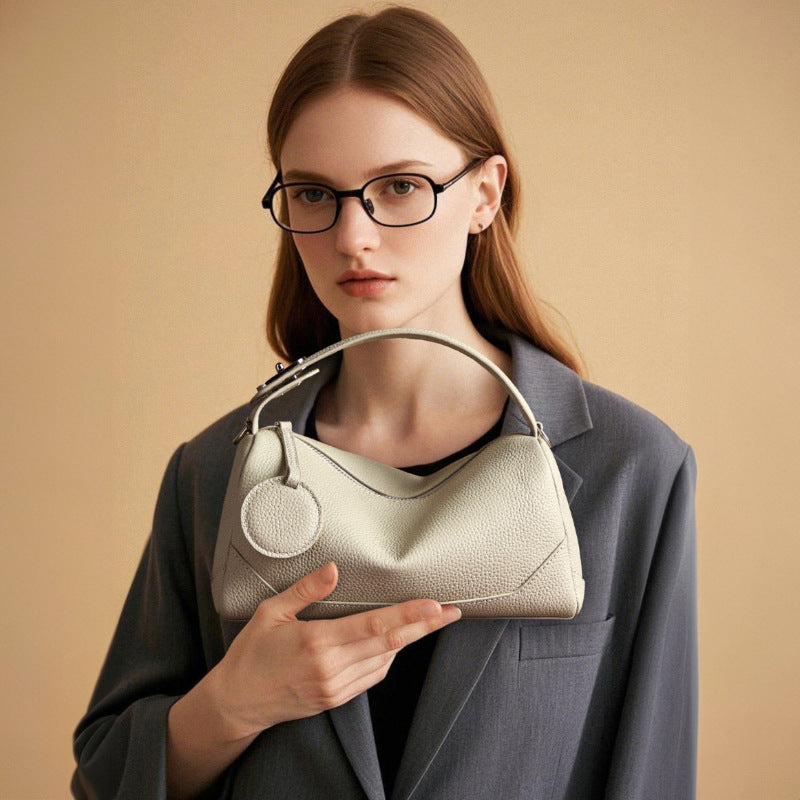 Women's Fashion Genuine Leather Portable Crossbody Bag