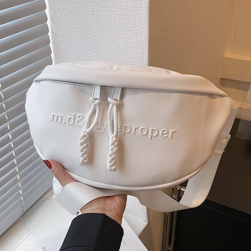 White Chest Bag Casual Women's Shoulder Crossbody