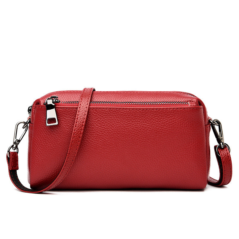 Women's Crossbody Genuine Leather Shoulder Mobile Phone Bag