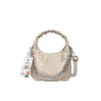 Women's Fashion Pleated Handbag Crossbody