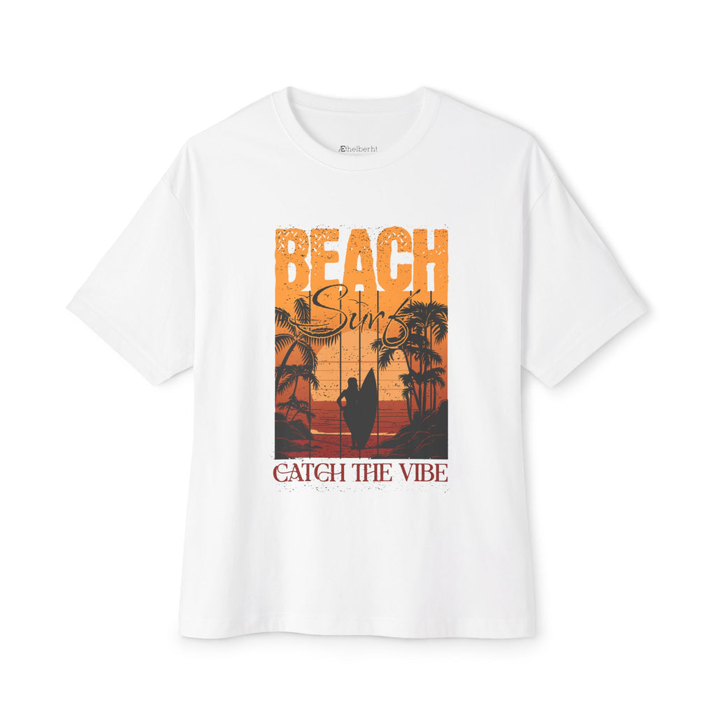 Catch the Vibe Unisex Oversized Boxy Tee