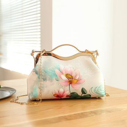 High-end Ethnic Style Tote Clutch Bag Women