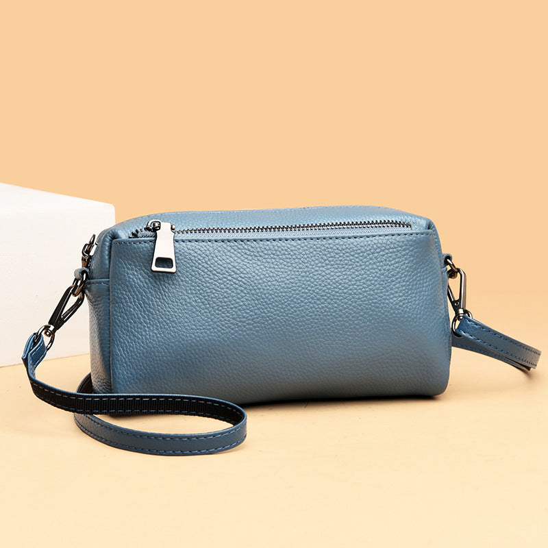 Women's Crossbody Genuine Leather Shoulder Mobile Phone Bag