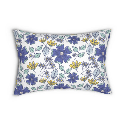 Floral Lumbar Pillow