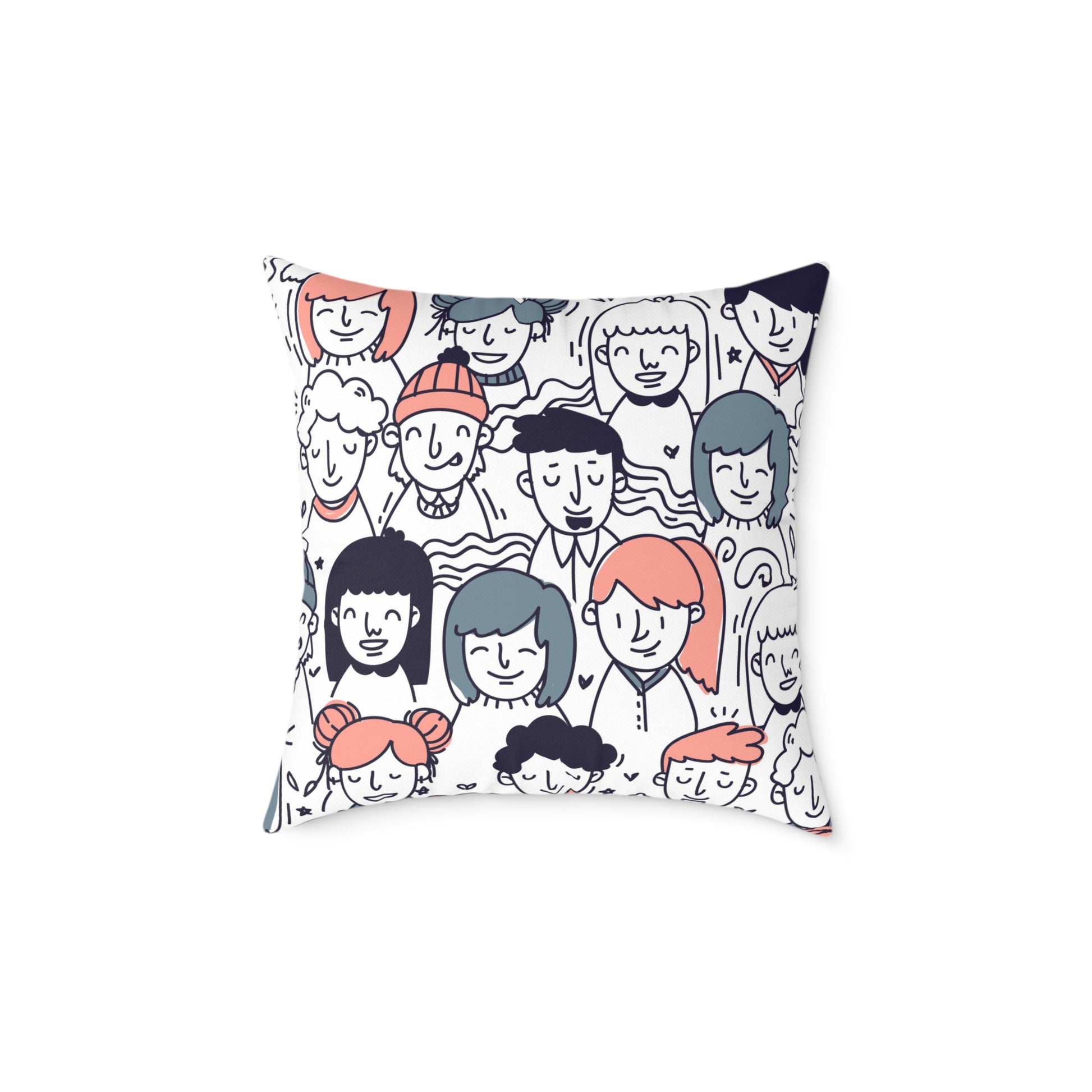 Canvas Pillow - Youth People Design