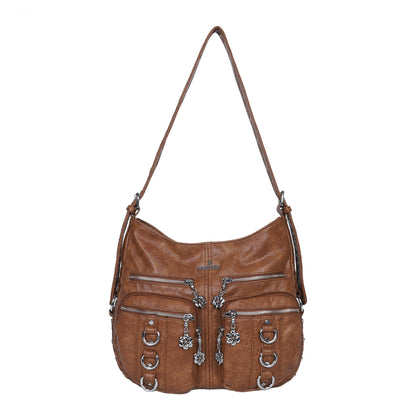 Women's Large Capacity Stylish Multi-pocket Shoulder Handbag
