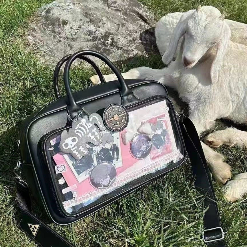 One-shoulder Portable Daily Large Capacity Versatile External Pain Messenger Bag