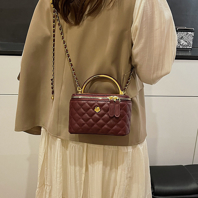 Rhombus Chain Women's Fashion Messenger Bag