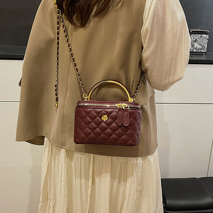 Rhombus Chain Women's Fashion Messenger Bag