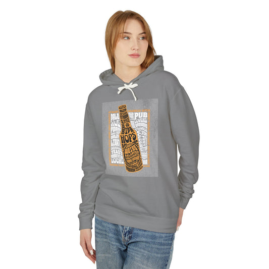 Lettering Beer Lightweight Hooded