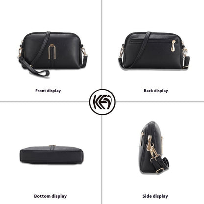 Women's Solid Color Mobile Phone Simple Messenger Bag
