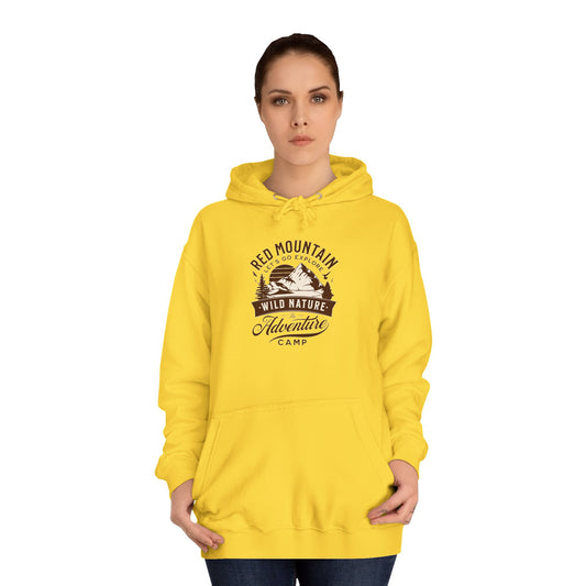 Red Mountain Adventure Camp - Wild Nature  College Hoodie